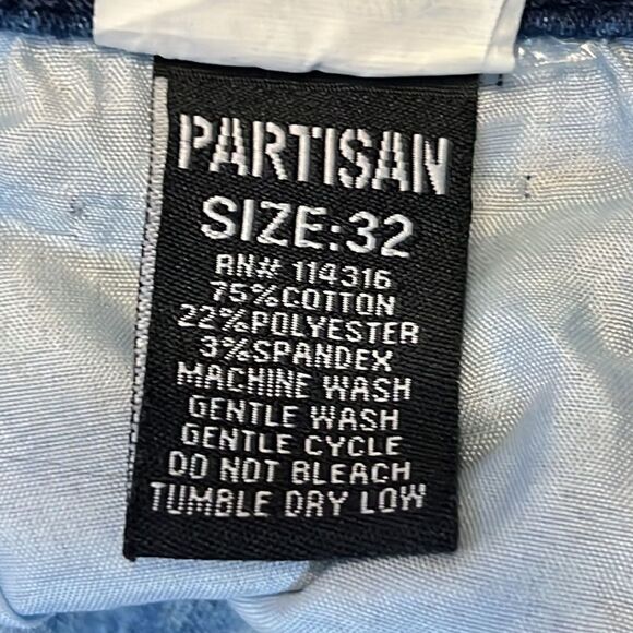 Partisan Acid Wash Jeans - Size 32 - Picture 7 of 11